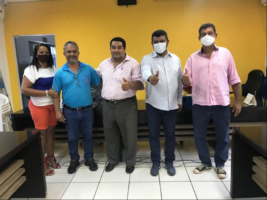 Câmara de Guiratinga recebe a visita do presidente da UCMMAT