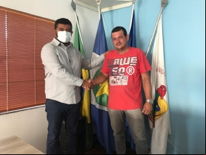 Presidente da UCMMAT visita Câmara de São Pedro da Cipa