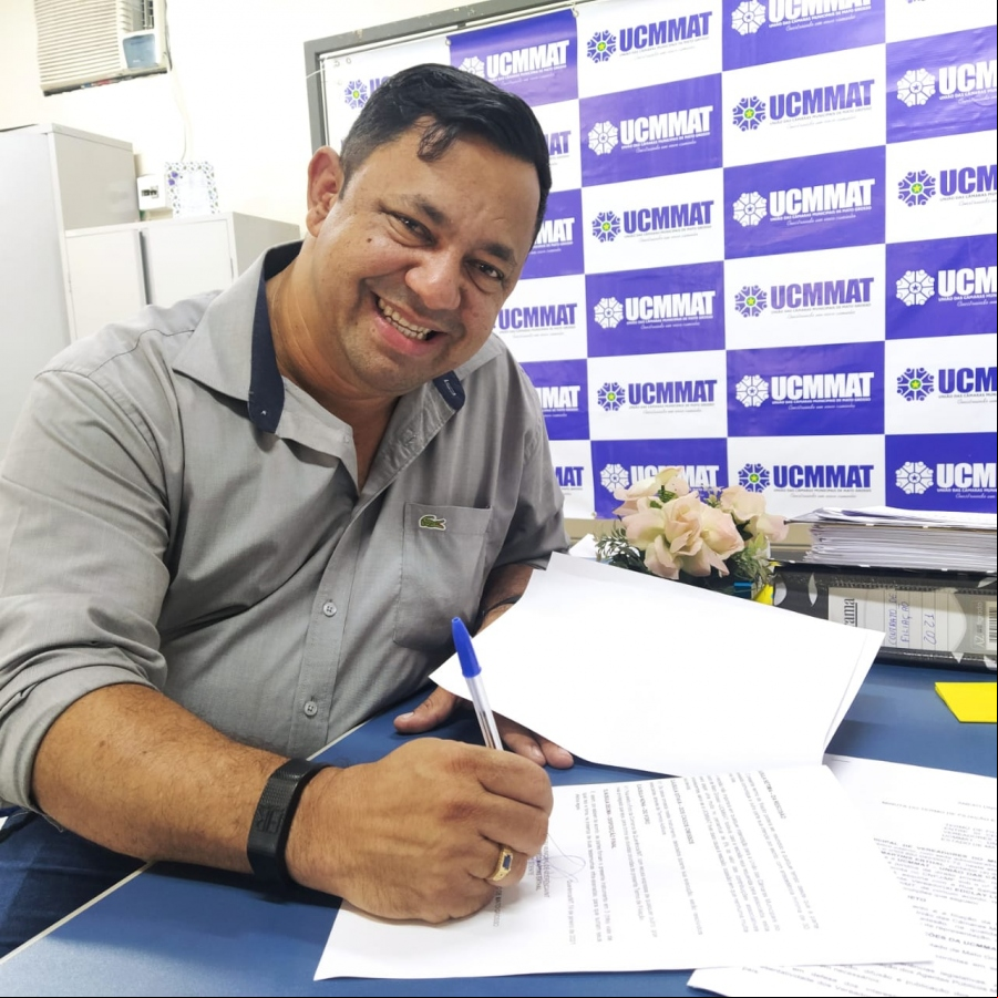 Presidente de Querência assina Termo de Filiação com a UCMMAT