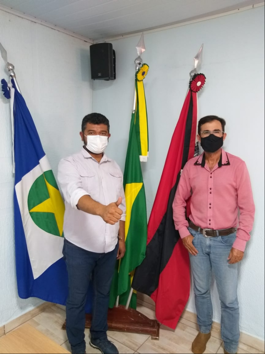 Presidente Edcley Coelho visita Câmara de Rio Branco