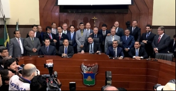 Por unanimidade Justino Malheiros é eleito presidente da Câmara de Vereadores de Cuiabá